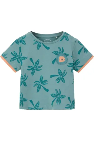 QS by s.Oliver Tričko s natištěnými palmami, Unisex
