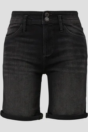 QS by s.Oliver Džínové bermudy Betsy / Slim Fit / Mid Rise / se sepráním, Dámy