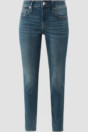 QS by s.Oliver Džíny ke kotníkům Sadie / Mid Rise / Skinny Leg / super streč