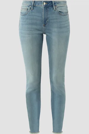 QS by s.Oliver Džíny ke kotníkům Sadie / Mid Rise / Skinny Leg / super streč