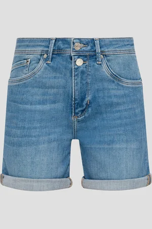 QS by s.Oliver Džínové bermudy Betsy / Slim Fit / Mid Rise
