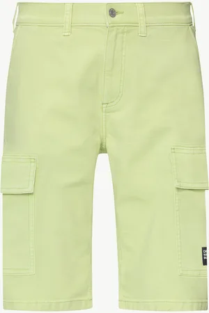 QS by s.Oliver Džínové šortky / Relaxed Fit / High Rise / Straight Leg / cargo kapsy