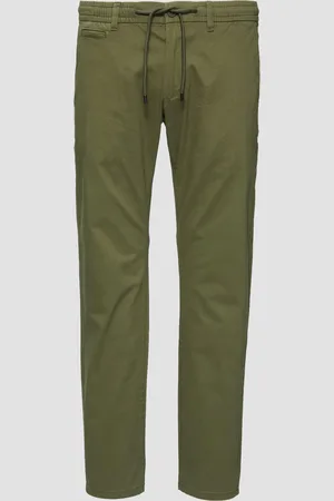 QS by s.Oliver Regular Fit: kalhoty chino na gumu