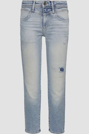 QS by s.Oliver Džíny ke kotníkům Betsy / Slim Fit / Mid Rise / Slim Leg