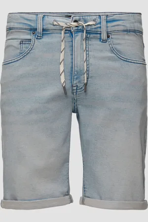 QS by s.Oliver Džínové šortky / Regular Fit / Mid Rise / bavlněný streč
