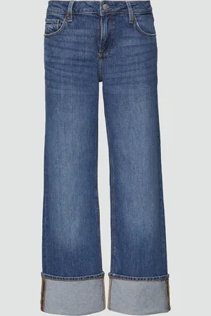 QS by s.Oliver Džíny ke kotníkům Catie / Slim Fit / Low Rise / Wide Leg
