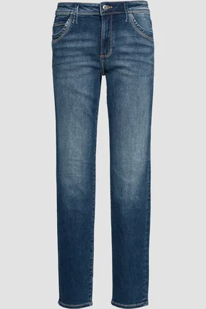 QS by s.Oliver Džíny Betsy / Slim Fit / Mid Rise / Slim Leg / se zipem