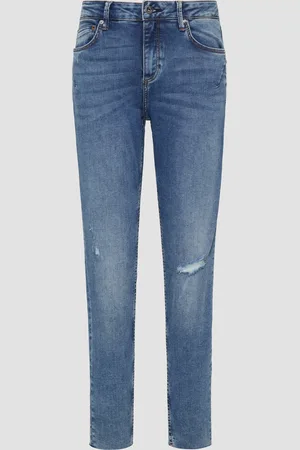 QS by s.Oliver Džíny ke kotníkům Sadie / Skinny Fit / Mid Rise / Skinny Leg / Superstreč