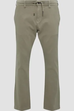 QS by s.Oliver Regular: joggery chino s elastickým pasem