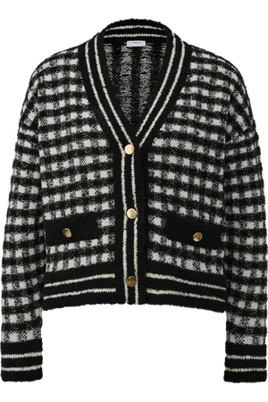 QS by s.Oliver Cardigan mit Karomuster