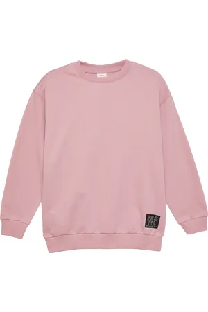 QS by s.Oliver Unisex mikina s žebrovými náplety a natištěným detailem