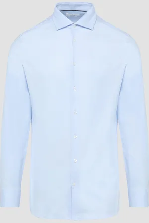 QS by s.Oliver Tailored Fit: Fein strukturiertes Hemd aus Comfort Stretch