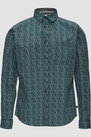 QS by s.Oliver Vzorovaná košile se štíhlým střihem Slim Fit