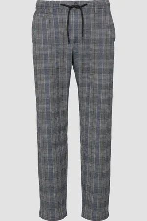 QS by s.Oliver Regular: joggingové chino kalhoty s tkanou strukturou