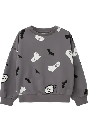 QS by s.Oliver Unisex mikina s halloweenským potiskem