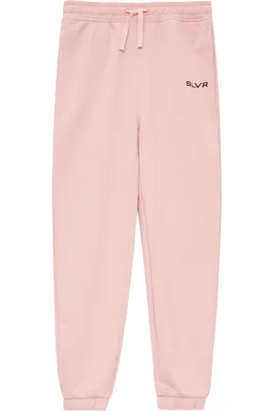 QS by s.Oliver Unisex joggingové kalhoty z teplákoviny s natištěným detailem