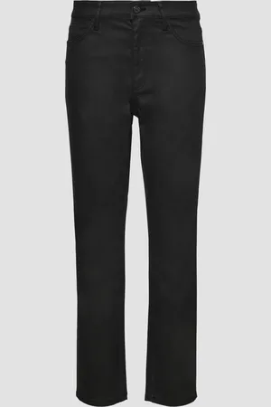 QS by s.Oliver Zkrácené džíny Betsy / Slim Fit / High Rise / Slim Leg / povrchová úprava