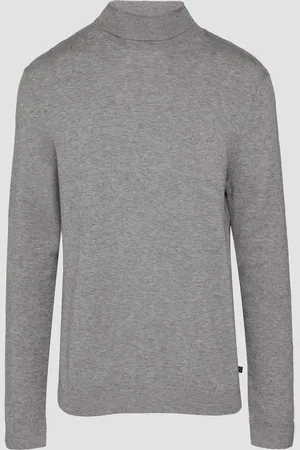 QS by s.Oliver Pulovr se střihem Slim Fit a rolákovým límcem