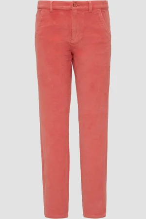 QS by s.Oliver Manšestrové kalhoty se střihem Slim Fit