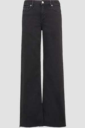 QS by s.Oliver Džíny Catie / Slim Fit / Mid Rise / Wide Leg / Superstreč / Nezačištěný spodní lem