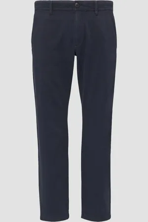 QS by s.Oliver Regular Fit: strukturované chino kalhoty z bavlněného streče