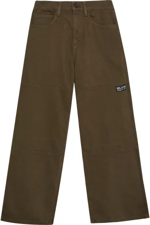 QS by s.Oliver Kalhoty Baggy / Relaxed Fit / Mid Rise / Wide Leg