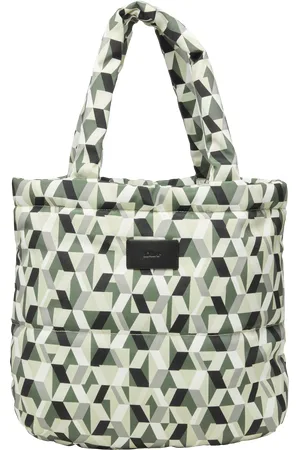 QS by s.Oliver Velká kabelka shopper z potištěného nylonu