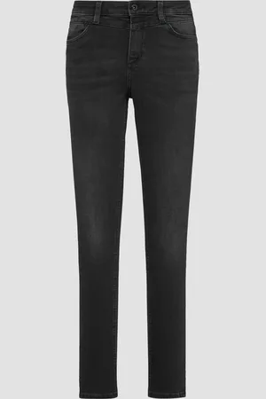 QS by s.Oliver Džíny Sadie / Skinny Fit / Mid Rise / Skinny Leg / Ozdobné kamínky / Superstreč