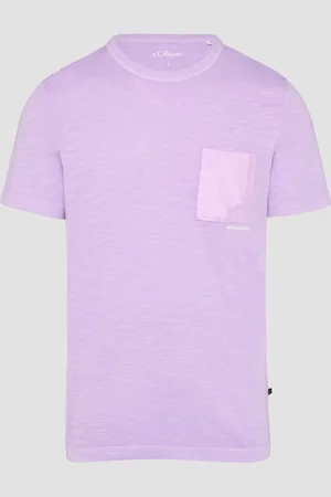 QS by s.Oliver Baumwoll-T-Shirt mit Garment Dye