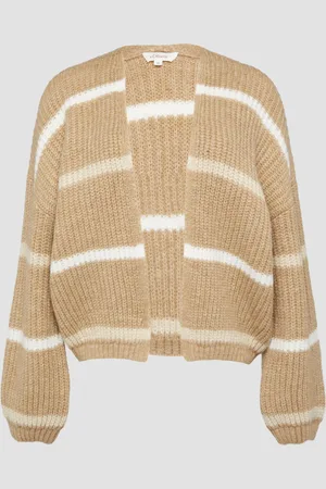 QS by s.Oliver Kurzer Cardigan mit überschnittenen Schultern