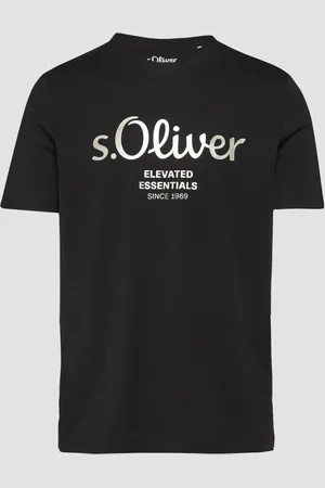 QS by s.Oliver Tričko se zlatým nebo stříbrným potiskem