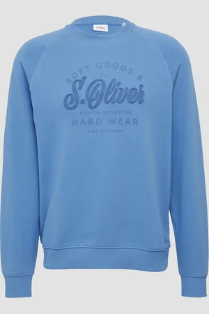 QS by s.Oliver Sweatshirt mit Logo-Stickerei und Raglanärmeln