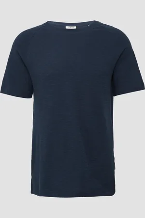 QS by s.Oliver Raglan-Shirt mit Flammgarnstruktur