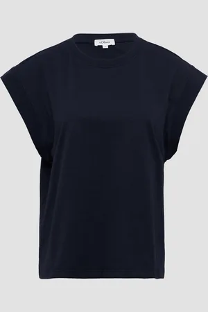 QS by s.Oliver Tričko se střihem Relaxed Fit a přepadajícími rameny