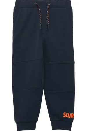 QS by s.Oliver Jogpants mit Print und Weitenregulierung