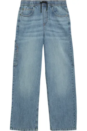 QS by s.Oliver Jeans Baggy / Relaxed Fit / Mid Rise / Wide Leg / aus leichtem Denim