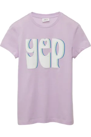 QS by s.Oliver T-Shirt mit Frontprint im Loose Fit