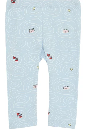 QS by s.Oliver Weiche Leggings mit All-over-Print