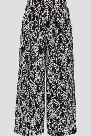 QS by s.Oliver Regular: Plissierte Culottes aus Jersey, Dámy