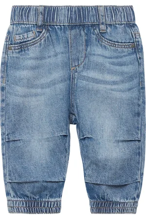 QS by s.Oliver Relaxed-Fit-Jeans mit Faltendetails