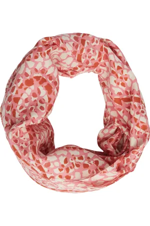 QS by s.Oliver Loop-Schal aus Viskose mit All-over-Print