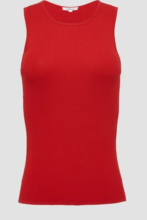 QS by s.Oliver Top z jemné pleteniny, střih Slim Fit