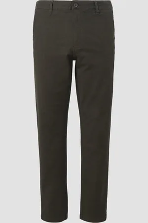 QS by s.Oliver Rick: Kalhoty chino, střih Slim Fit, z dvoubarevného materiálu