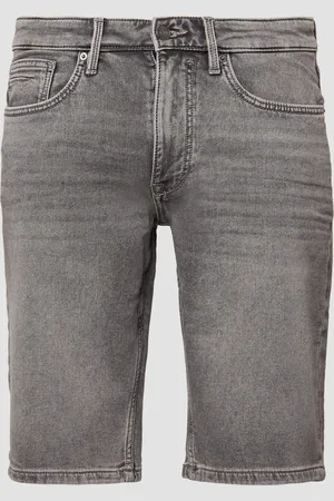 QS by s.Oliver Džínové bermudy / Regular Fit / Mid Rise / Straight Leg
