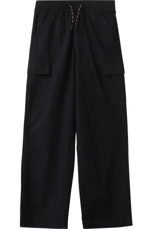 QS by s.Oliver Kalhoty Baggy se vzhledem lnu a se střihem Relaxed Fit