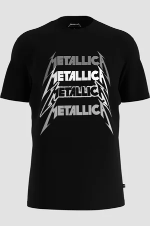 QS by s.Oliver Tričko s motivem kapely Metallica® a se sepraným efektem