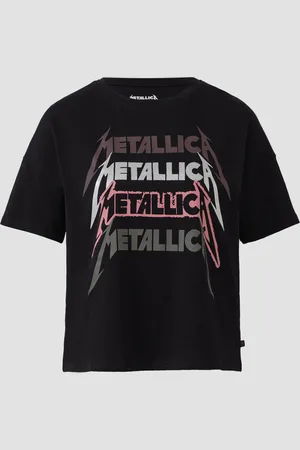 QS by s.Oliver Tričko s motivem kapely Metallica® a se třpytivým potiskem