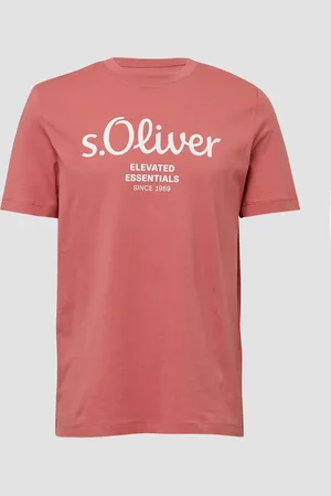 QS by s.Oliver T-Shirt mit Logo-Print