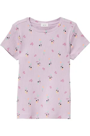 QS by s.Oliver Elastisches T-Shirts aus Rippware