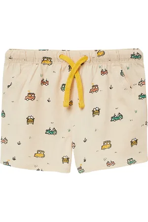 QS by s.Oliver Jersey-Shorts mit All-over-Print und Kordel